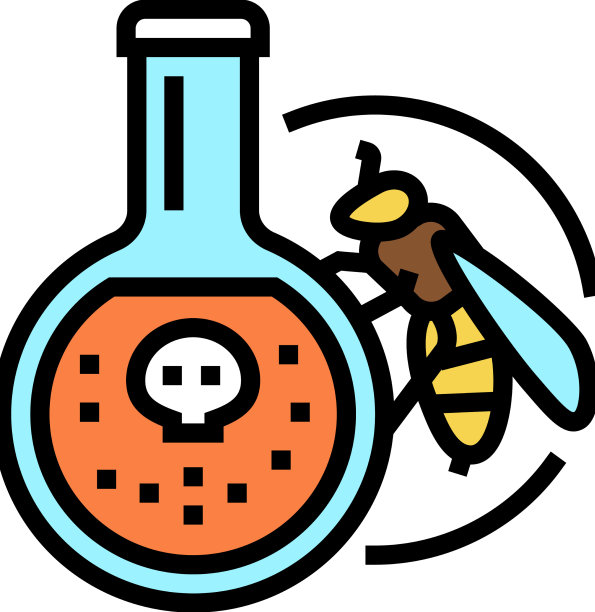 蜂毒养蜂颜色图标图片下载