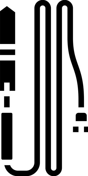 电刀养蜂字形图标图片下载