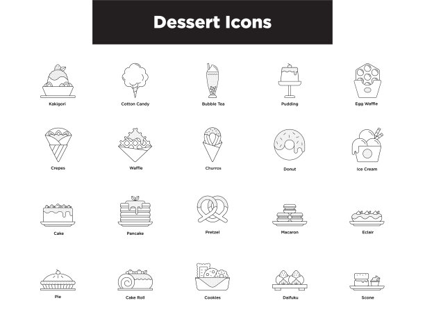 甜点图标图片下载