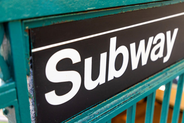 纽约地铁标志图片下载