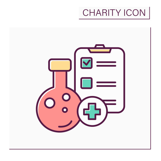 医学研究融资彩色图标图片下载