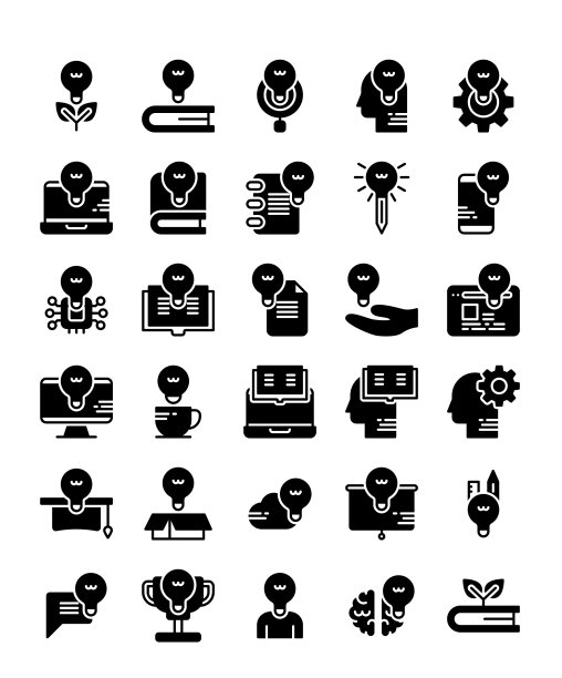 集扎实的象形知识教育学习图片下载