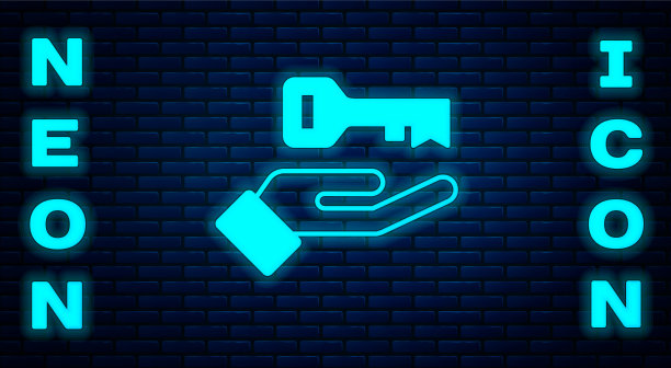 发光的霓虹灯在心理学上解决了这个问题图片下载