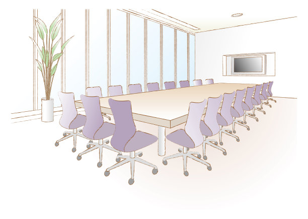 矢量插图的办公室。图片下载