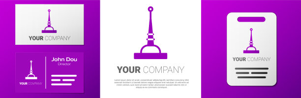 标志型天线图标隔离在白色背景图片下载