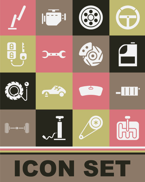 为电机设置汽车消声器图片下载