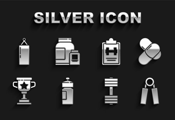 设置健身器运动营养扩张器图片下载