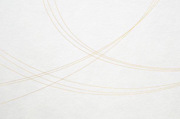 白色和纸纹理与优雅的金叶线图案图片下载