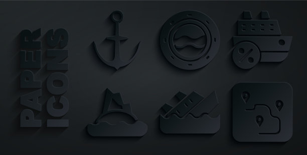 设置下沉游轮巡航热带岛屿图片下载