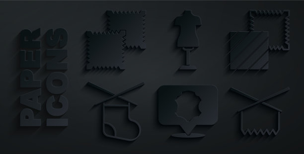 集皮革纺织面料卷针织针图片下载