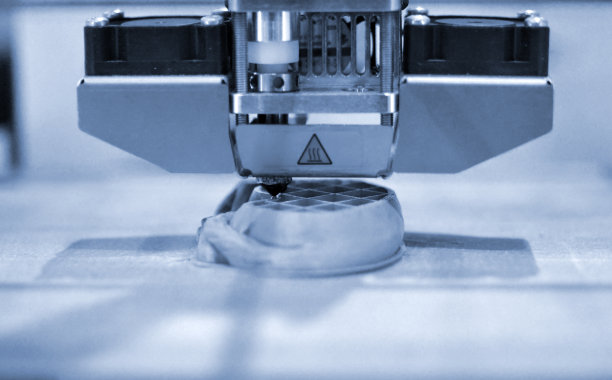 由3d打印机打印的物体。自动三维3d打印机执行图片下载