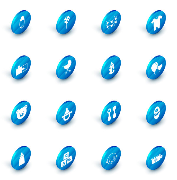 宝贝，用棒棒糖装饰嘉年华花环图片下载