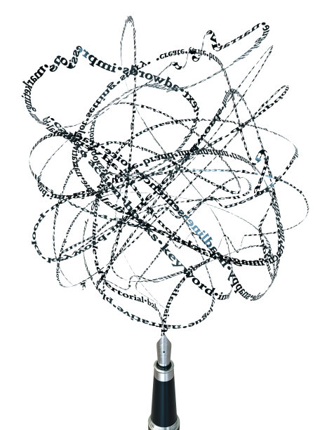 钢笔投射单词图片下载