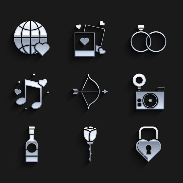 弓和箭落在花玫瑰城堡里图片下载