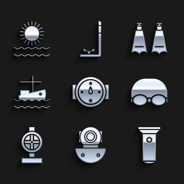 设置风玫瑰色鱼缸手电筒眼镜图片下载