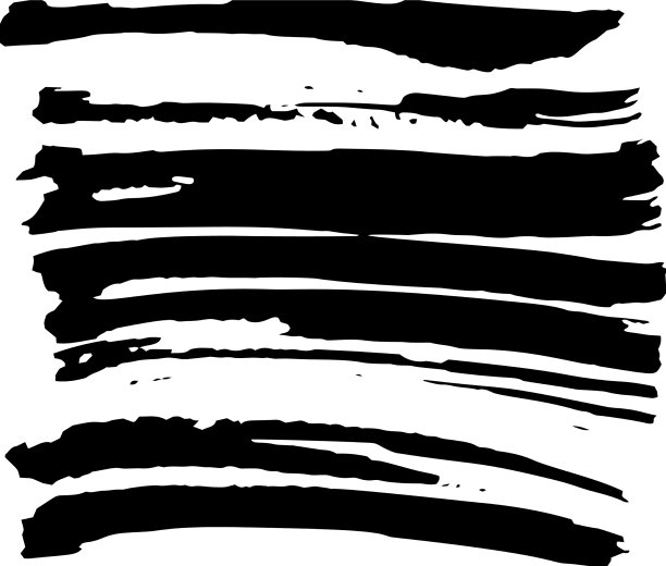 垃圾画条纹笔刷图片下载