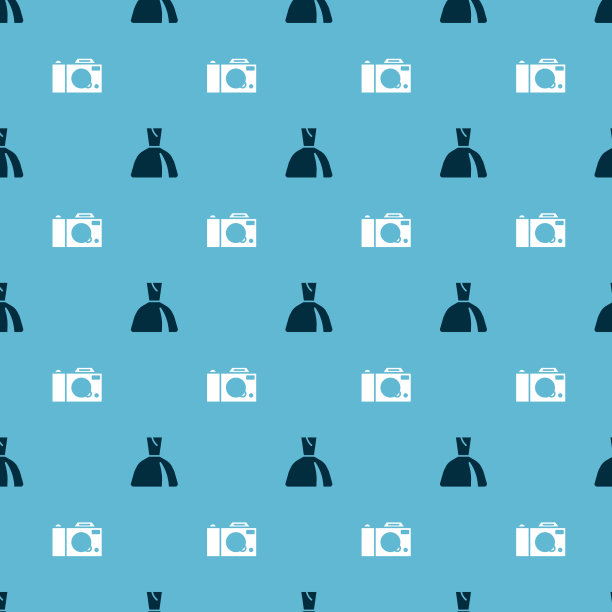 女人的衣服和相机无缝连接图片下载