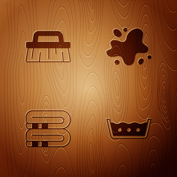 设定温度洗毛刷清洗毛巾图片下载