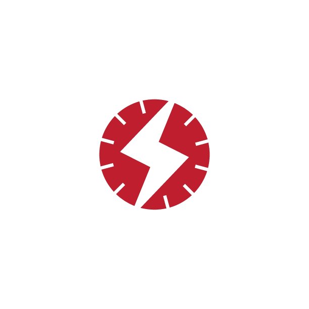 力量闪电标志图片下载