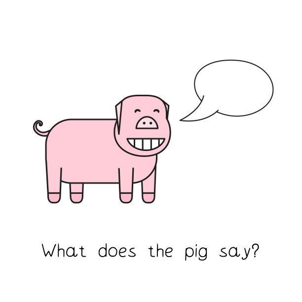 卡通小猪趣味游戏图片下载