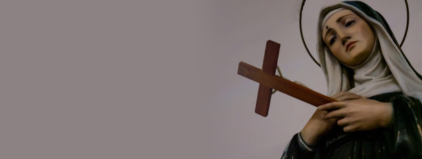 圣丽塔修女的网旗雕像图片下载