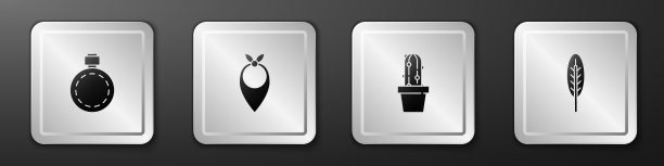 设置水壶牛仔头巾仙人掌图片下载