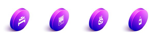 设置等距卧室相框和心图片下载