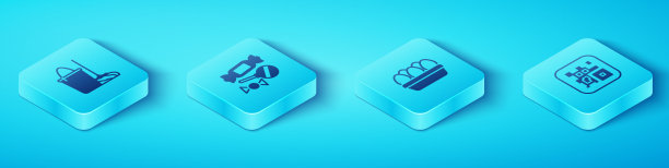 设置等距拖把和桶糖二维码图片下载