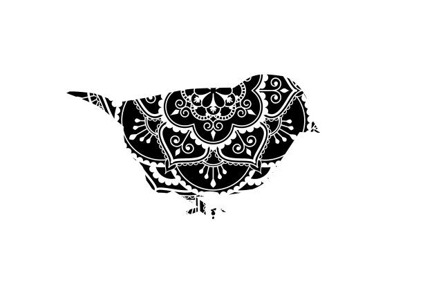 动物曼荼罗动物剪影曼荼罗森林图片下载