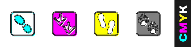 把人的脚印鞋鹅爪和爪子图片下载