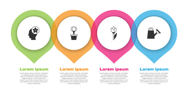 把人头和花放在花郁金香里面图片下载