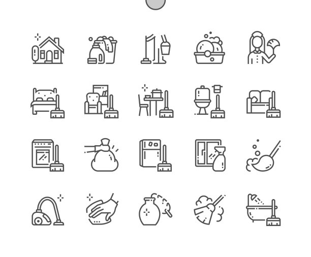 打扫房子打扫垃圾袋图片下载