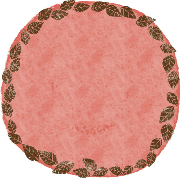 茶叶用笔画复制空间花环图片下载