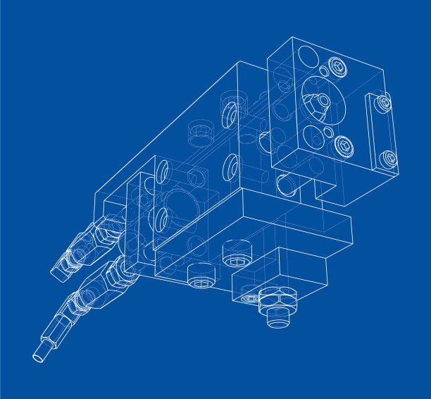 抽象工业对象概念图片下载