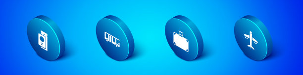 套用等距护照和票箱图片下载