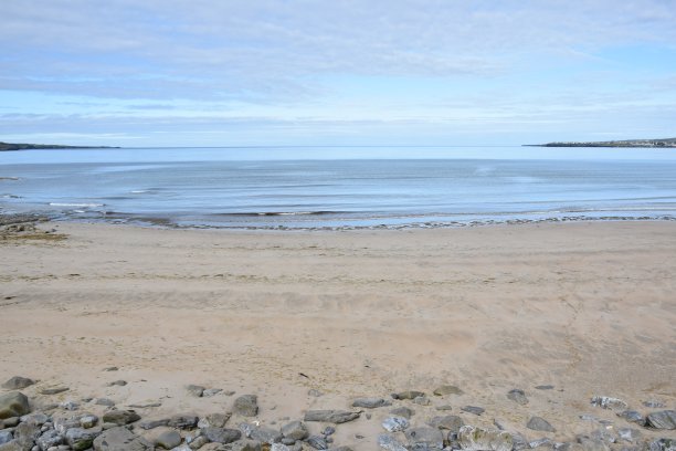 爱尔兰拉欣奇大西洋海滩图片下载