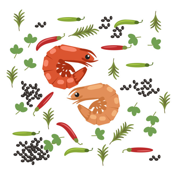 虾和成分图片下载