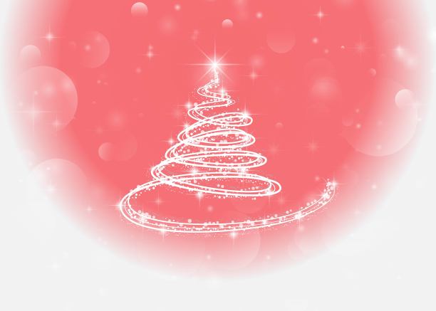 圣诞贺卡红色背景图片下载