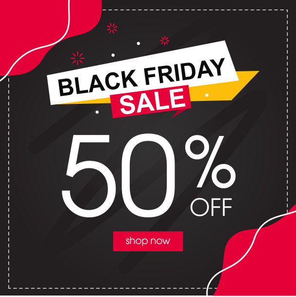黑色星期五促销活动的横幅图片下载