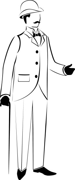 复古男人图片下载