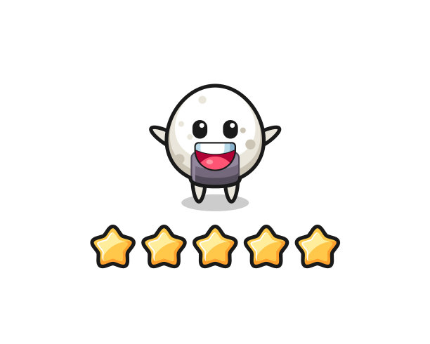 顾客评价饭团最可爱的人物图片下载