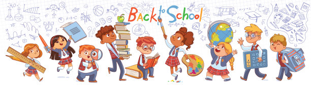 回到学校，孩子们抱着大学校图片下载