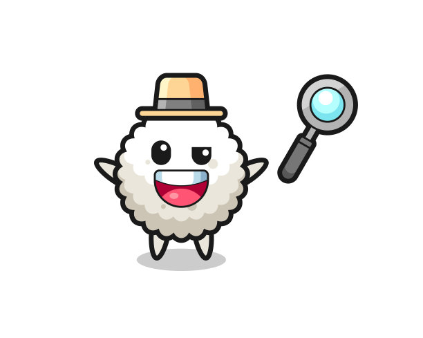 吉祥物饭团作为一个侦探管理图片下载