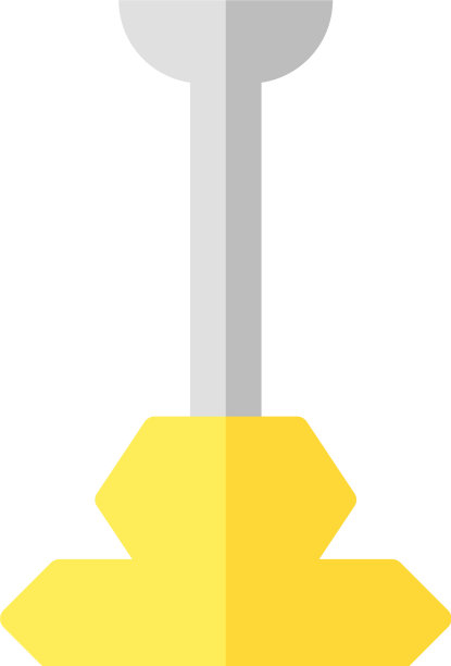 和标志吊灯的平面风格图标完美图片下载