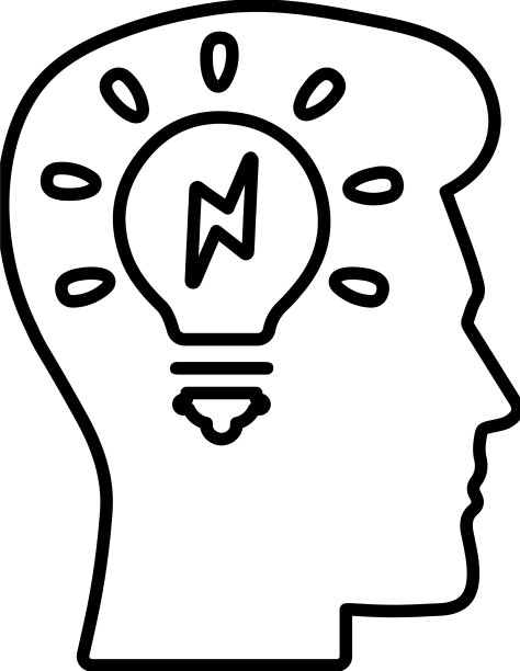 创意头脑风暴创意大纲图标图片下载