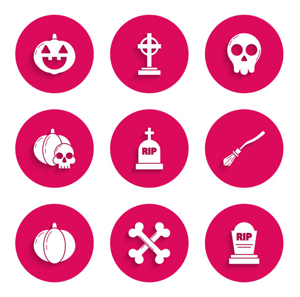 墓碑上刻着女巫的横骨图片下载