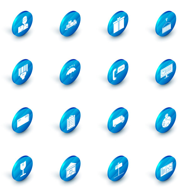 在运送卡车上安装纸板箱扫描仪图片下载