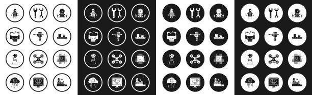 设置机器人和数字时间管理器机械式图片下载