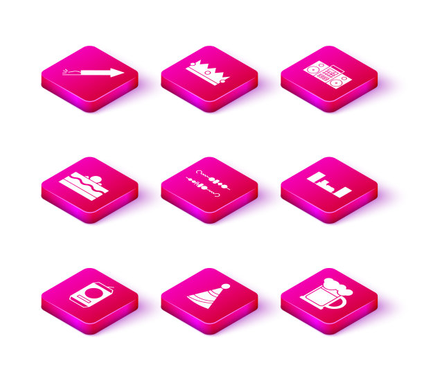 啤酒罐，派对帽，蛋糕，烤肉串图片下载