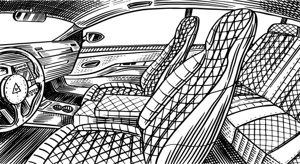 真皮汽车座椅干洗汽车时尚图片下载